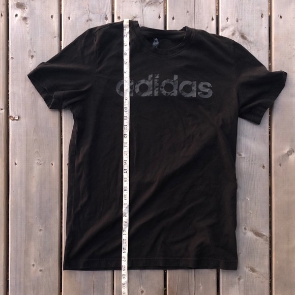 Adidas Black Graphic Short Sleeve Tee Men’s Medium - Picture 3 of 6